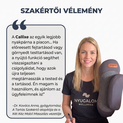 Callixe 3 az 1-ben Nyakterápiás Párna